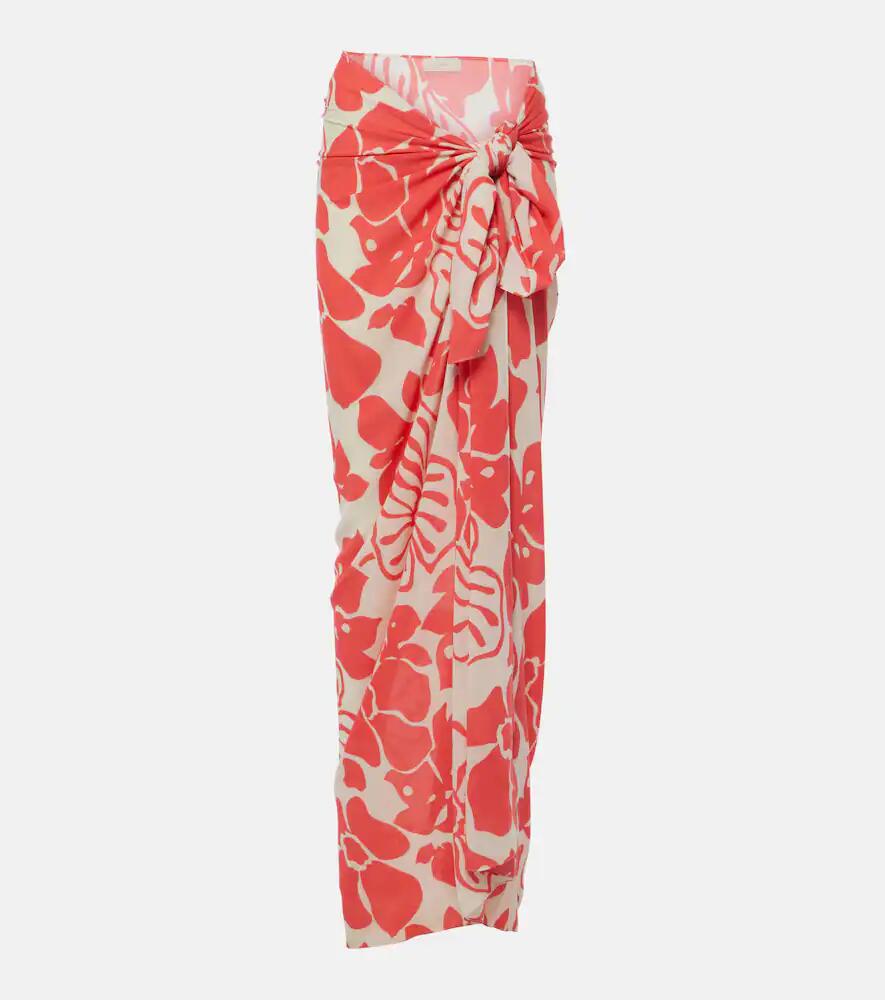 Faithfull Abaya floral beach over-up Cover