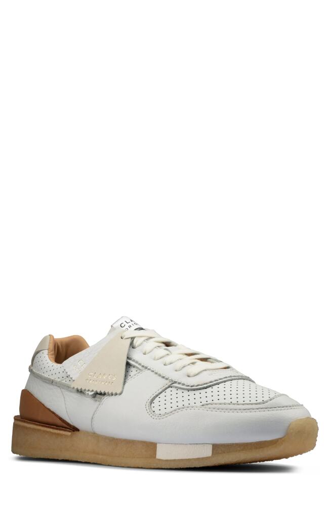 Clarks(r) Torrun Sneaker in White Combination Cover