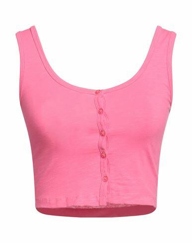 Jjxx By Jack & Jones Woman Top Magenta Cotton, Elastane Cover