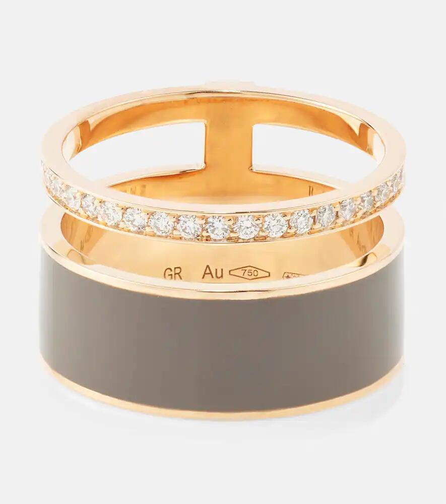 Repossi Berbere Chromatic 18kt rose gold ring with diamonds Cover