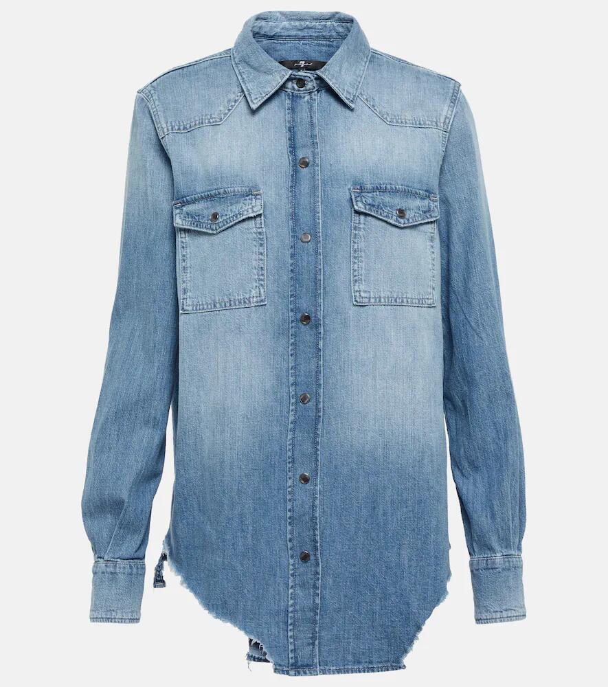 7 For All Mankind Emilia denim shirt Cover