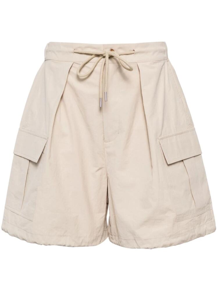 b+ab high-waisted cargo shorts - Neutrals Cover