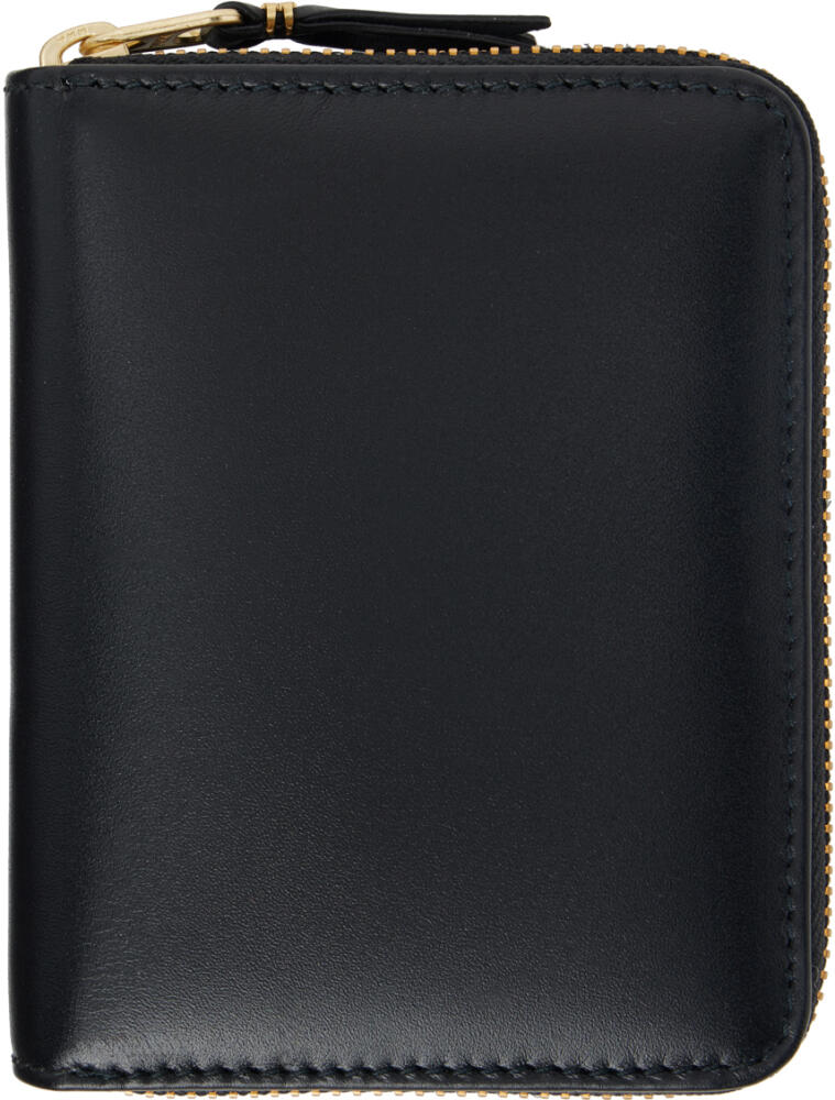 COMME des GARÇONS WALLETS Black Classic Zip Card Holder Cover