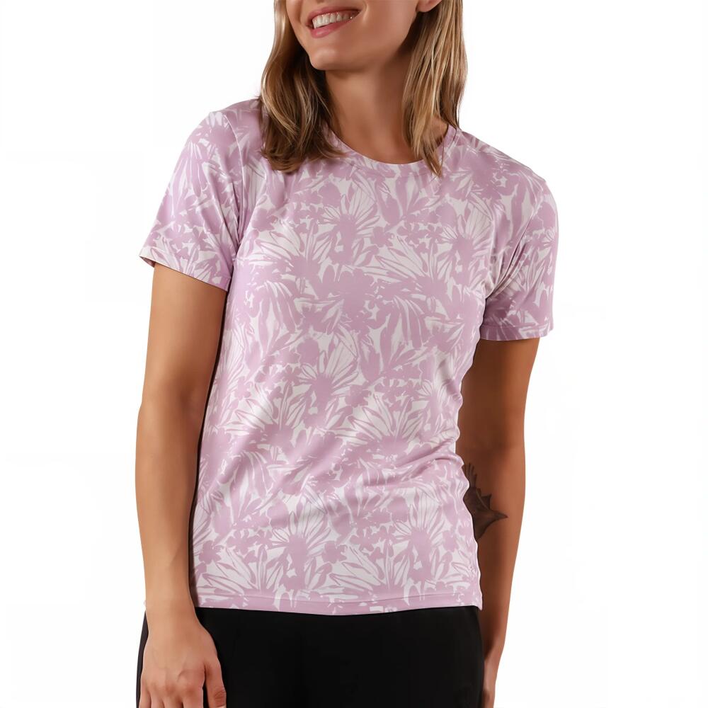 UV Skinz Short Sleeve Everyday Tee in Painted Petals Cover