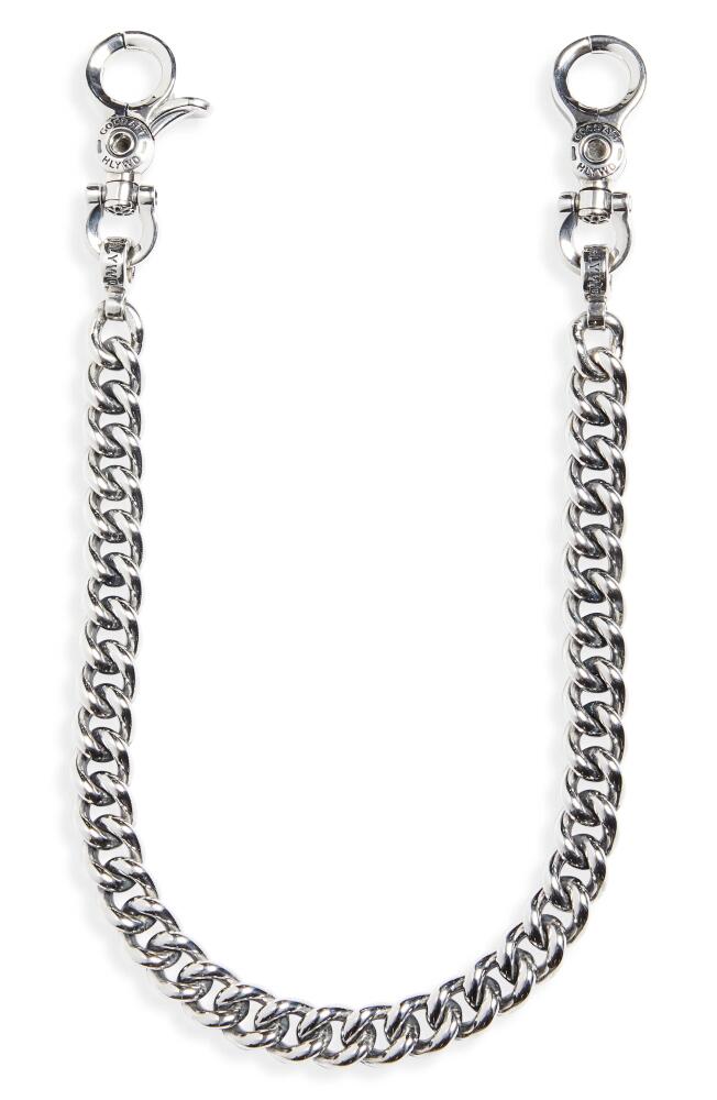 Good Art Hlywd Curb Link Wallet Chain in Silver Cover