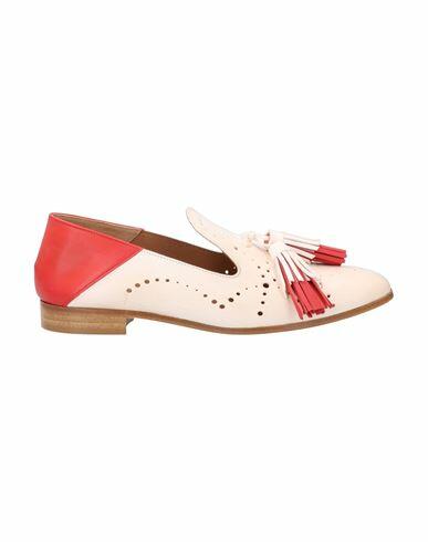 Guglielmo Rotta Woman Loafers Light pink Soft Leather Cover