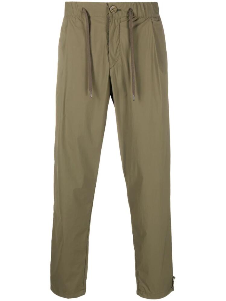 Herno Resort straight-leg trousers - Green Cover