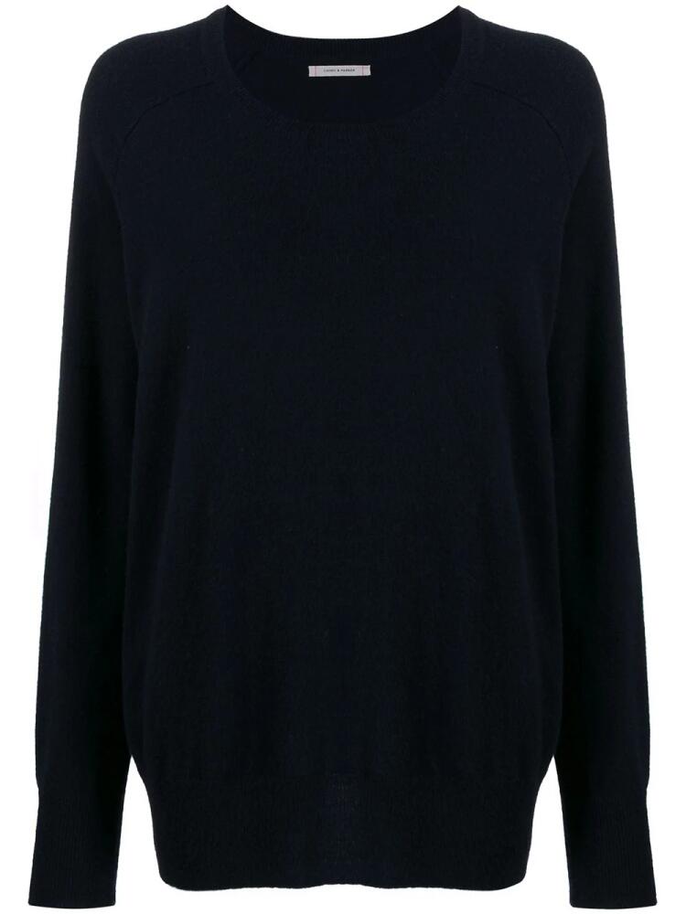 Chinti & Parker slouchy cashmere jumper - Blue Cover