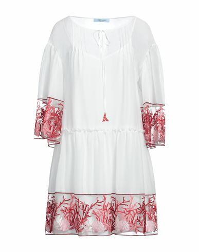 Blumarine Woman Mini dress White Cotton Cover