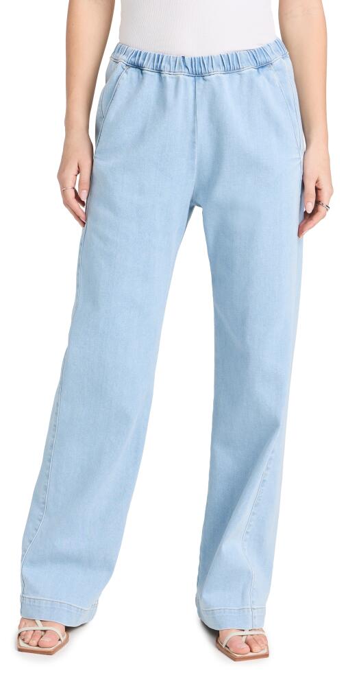 Enza Costa Soft Denim Everywhere Pants Washed Blue Cover