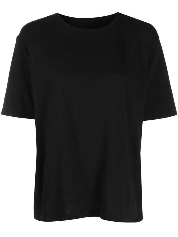 KHAITE The Mae logo-appliqué T-shirt - Black Cover