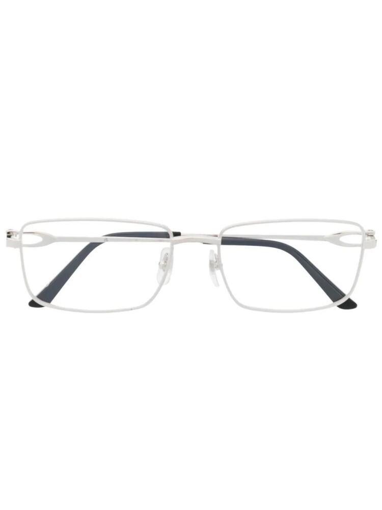 Cartier Eyewear rectangle-frame glasses - Silver Cover