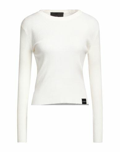 John Richmond Woman Sweater Off white Viscose, Polyester, Nylon Cover