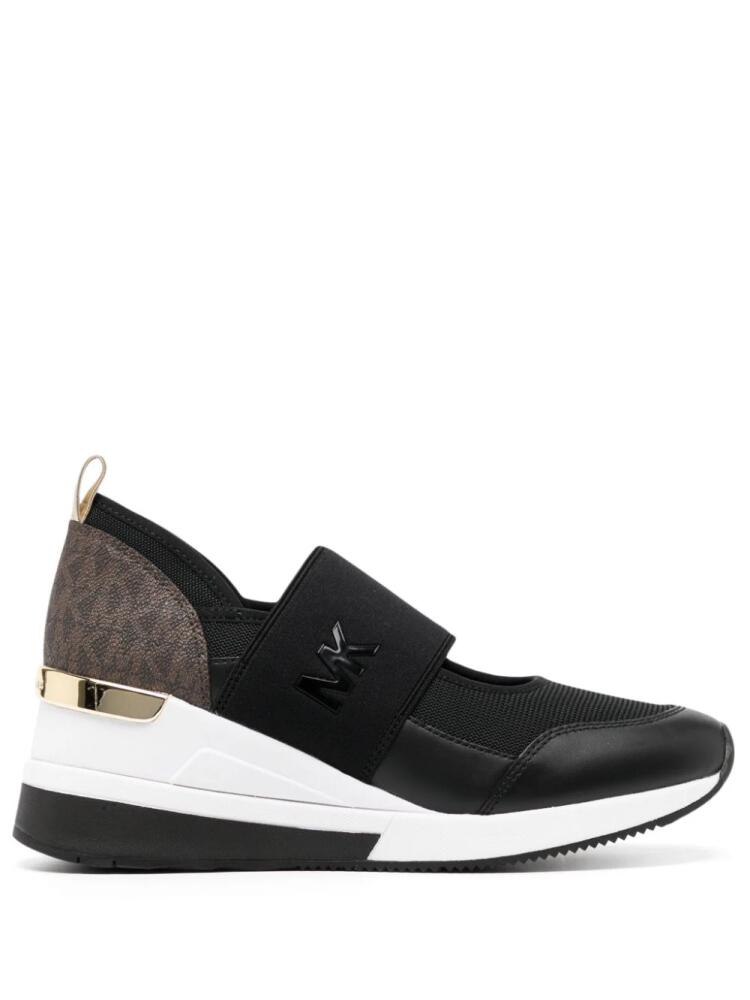 Michael Kors Fae panelled sneakers - Black Cover