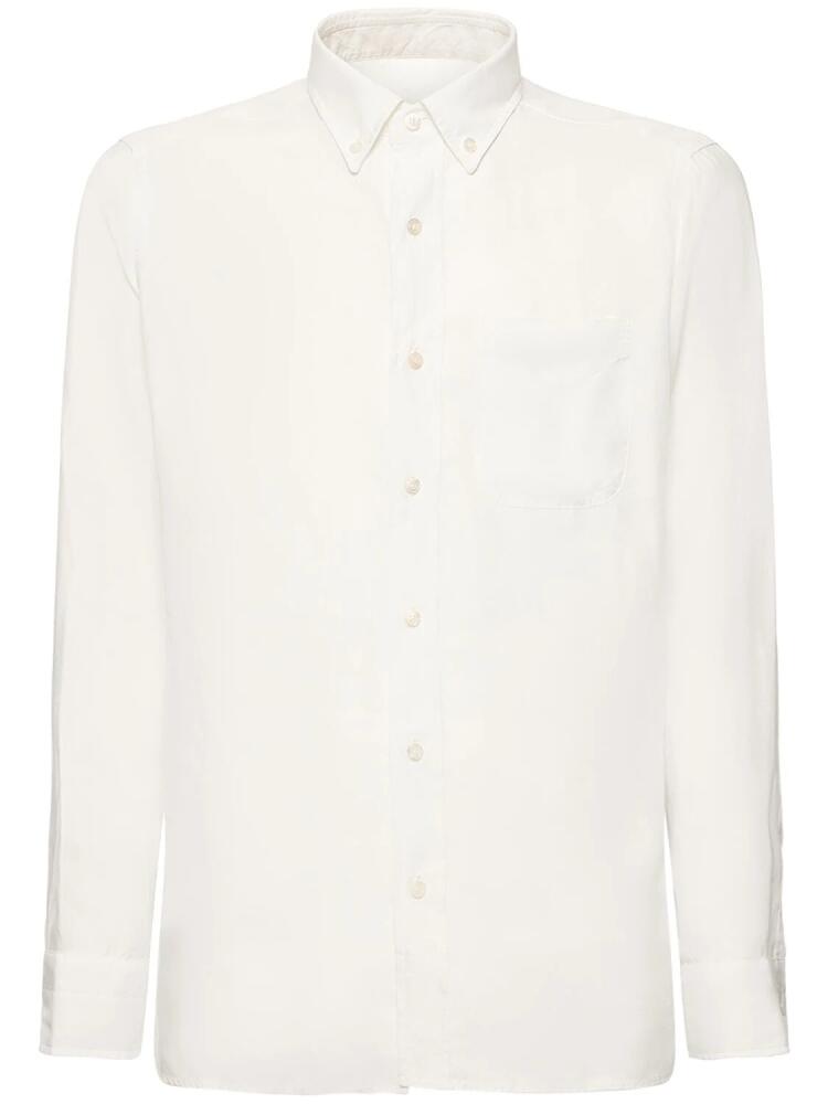 TOM FORD Slim Fit Lyocell Shirt Cover