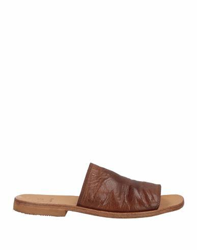 Moma Woman Sandals Brown Calfskin Cover