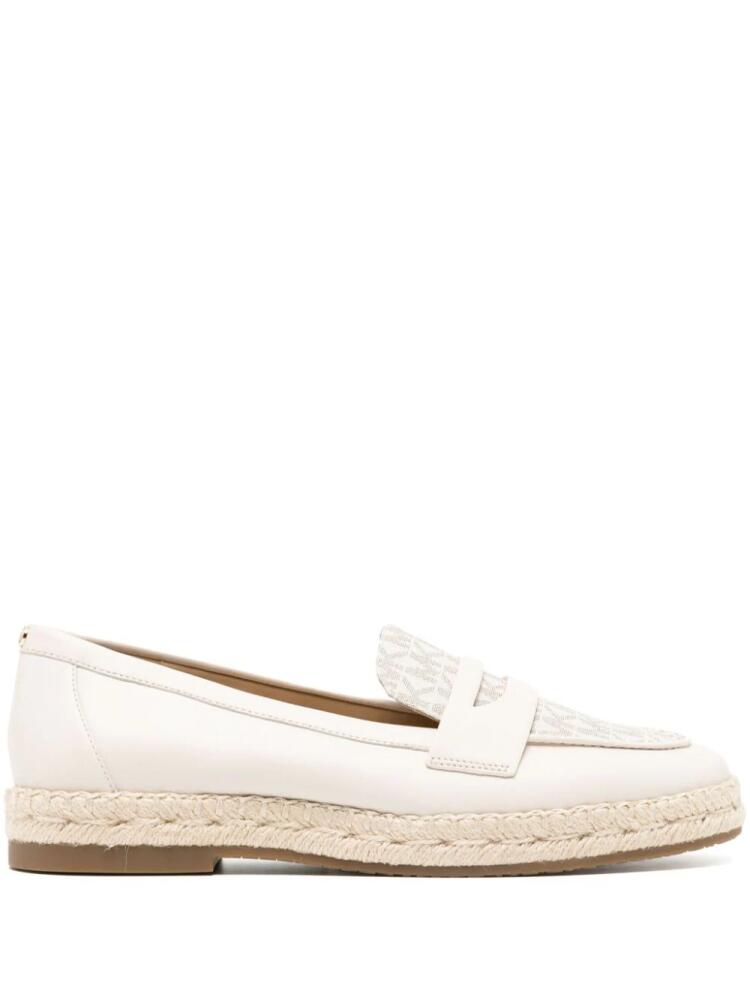 Michael Kors Lennon logo-jacquard espadrilles - White Cover