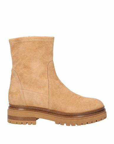 J. a.p. Jose Antonio Pereira Woman Ankle boots Camel Leather Cover