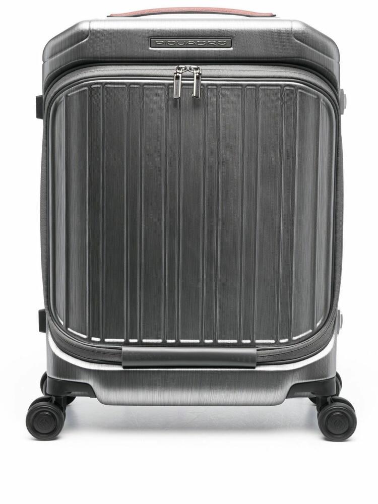 PIQUADRO Spinner structured wheelie case - Grey Cover