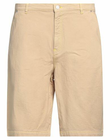 Kenzo Man Shorts & Bermuda Shorts Beige Cotton Cover