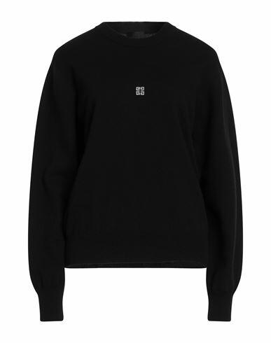 Givenchy Woman Sweater Black Wool, Cashmere Cover