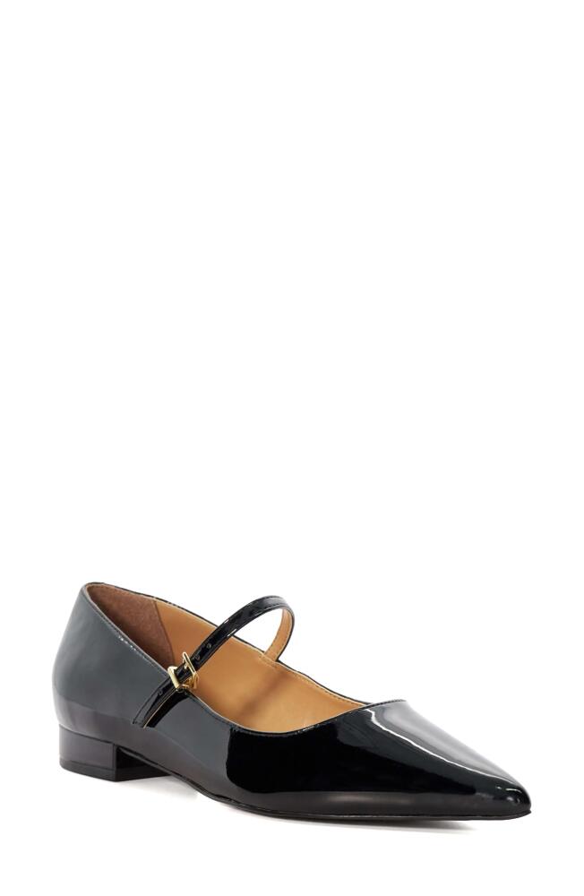 Dune London Hastas Mary Jane Pointed Toe Flat in Black Cover