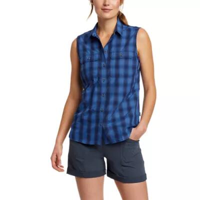 Eddie Bauer Women's Mountain Sleeveless Shirt Cover