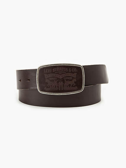 Levi's Two Horse Plaque Belt - Men's Cover