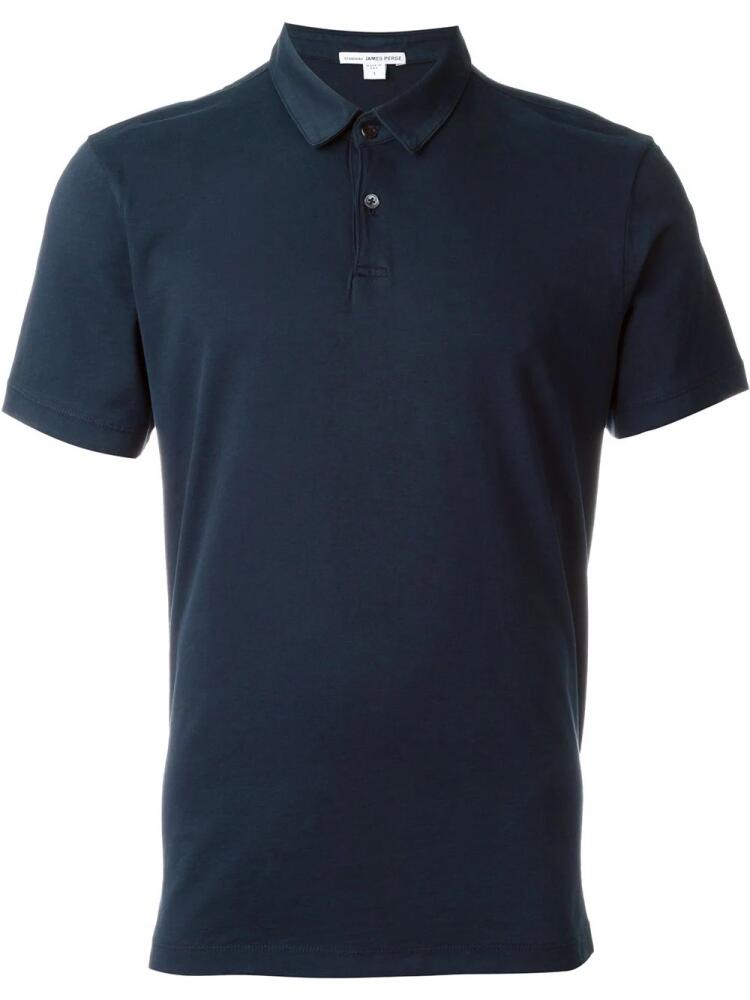 James Perse classic polo shirt - Blue Cover