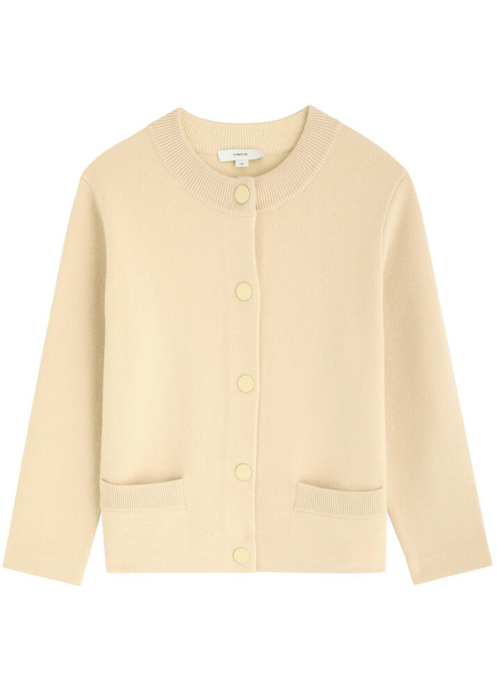 Vince Wool-blend Cardigan - Beige Cover