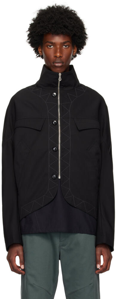 Kiko Kostadinov Black Jacklight Jacket Cover