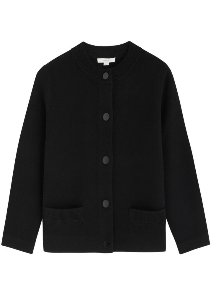 Vince Wool-blend Cardigan - Black Cover