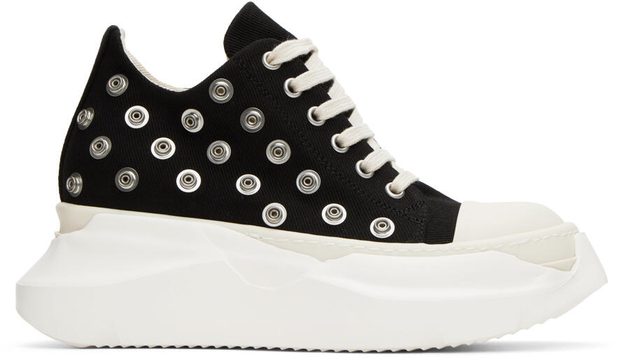 Rick Owens DRKSHDW Black Abstract Sneakers Cover