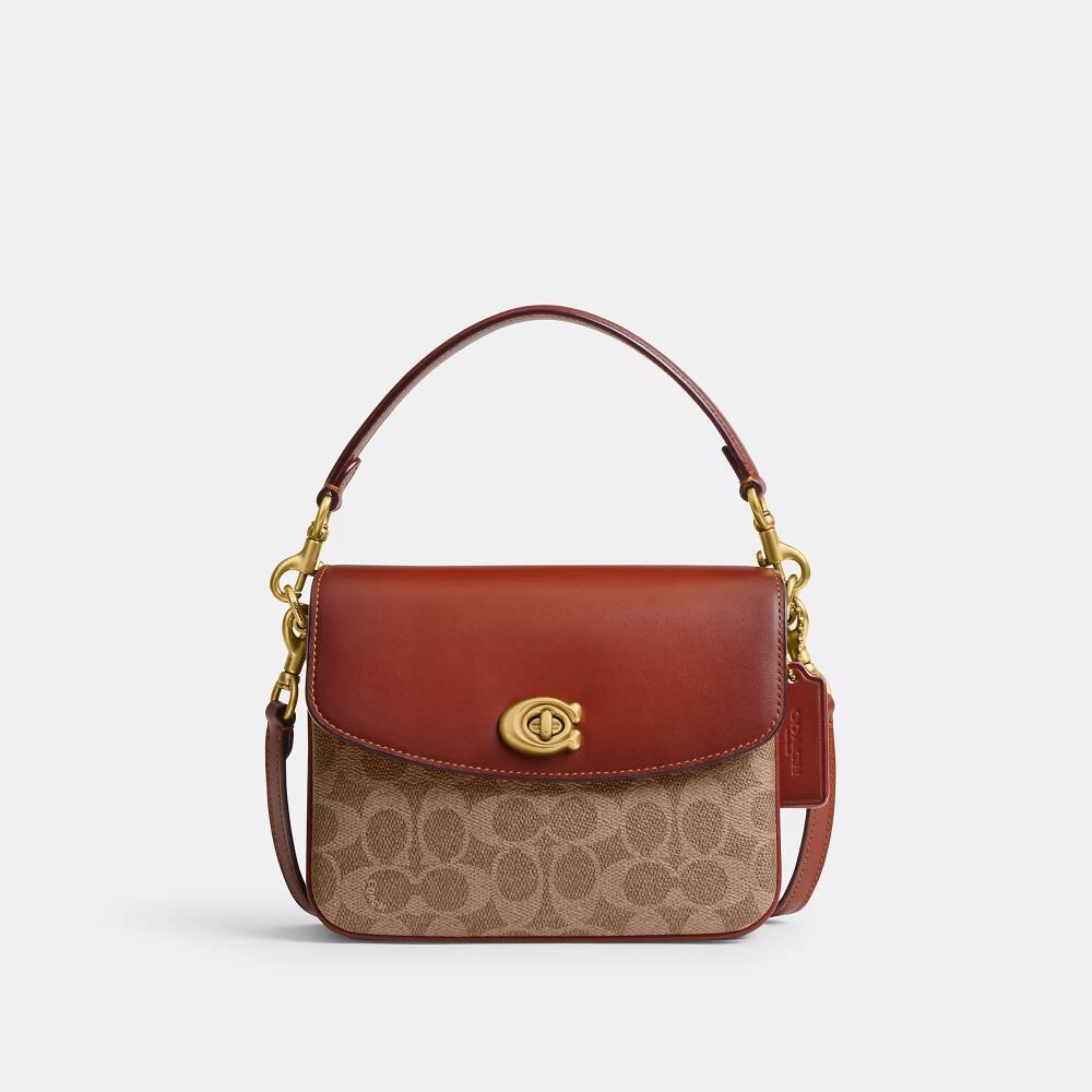 Coach Cassie Crossbody Bag 19 In Signature Canvas Cover