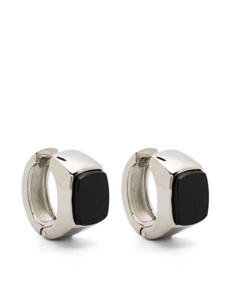 Lanvin gemstone cushion cufflinks - Silver Cover