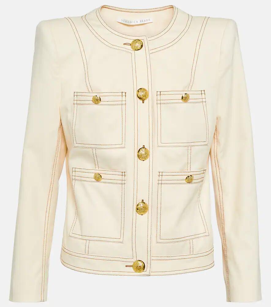 Veronica Beard Ferazia cotton jacket Cover