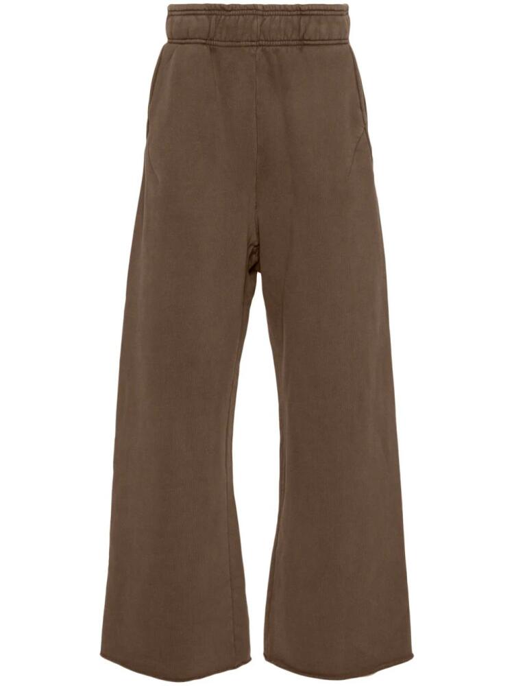 ENTIRE STUDIOS Full wide-leg track pants - Brown Cover