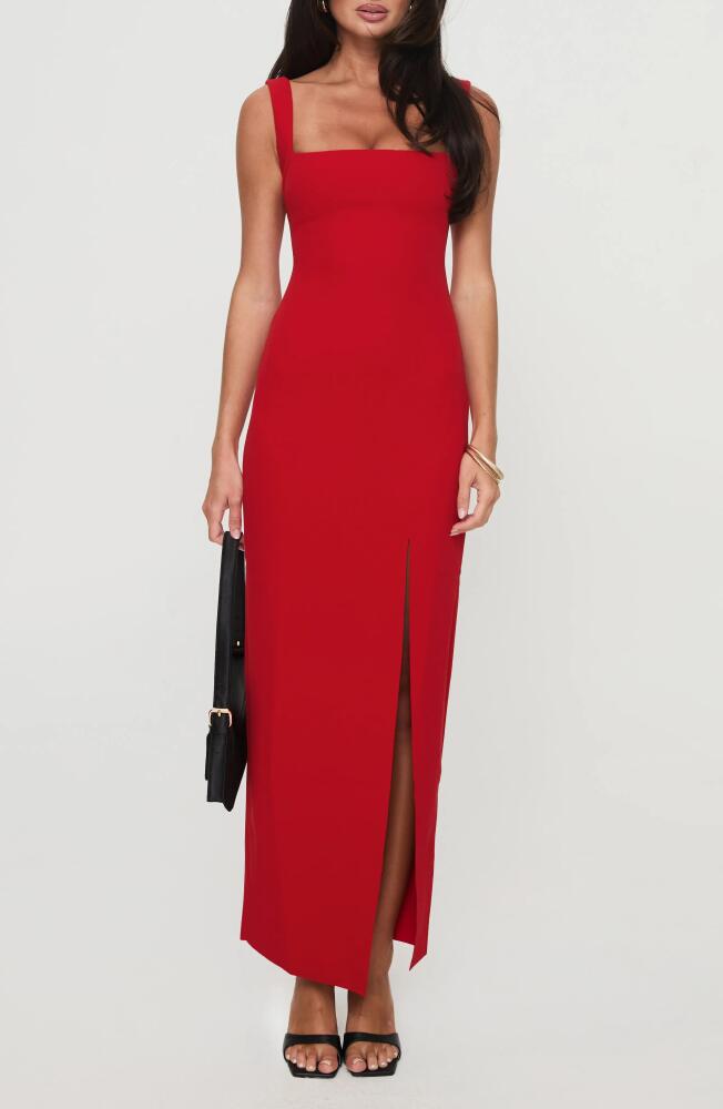 Princess Polly Bombshell Maxi Dress in Red Cover