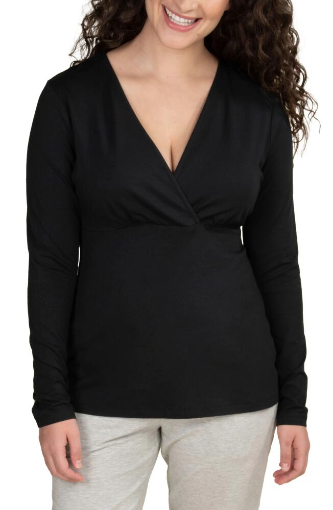 Bravado Designs Long Sleeve Nursing Top in Black Cover