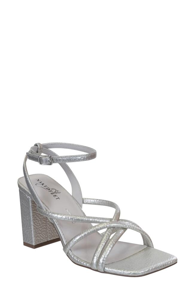 Naked Feet Mood Ankle Strap Sandal in Silver Cover