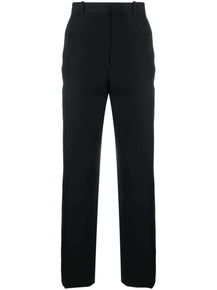 Auralee high-waisted tailored wool trousers - Black Cover