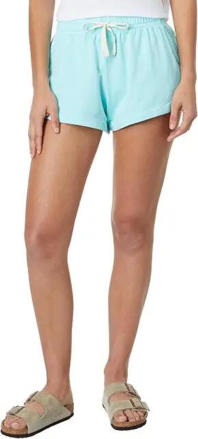 Rip Curl Classic Surf Fleece Shorts (Sky Blue) Women's Clothing Cover