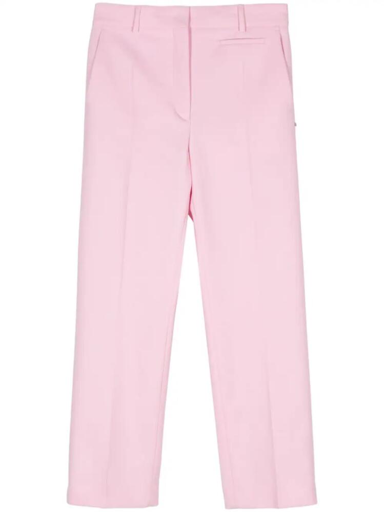 Sportmax pressed-crease trousers - Pink Cover