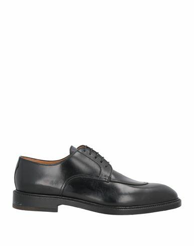 Barrett Man Lace-up shoes Black Soft Leather Cover