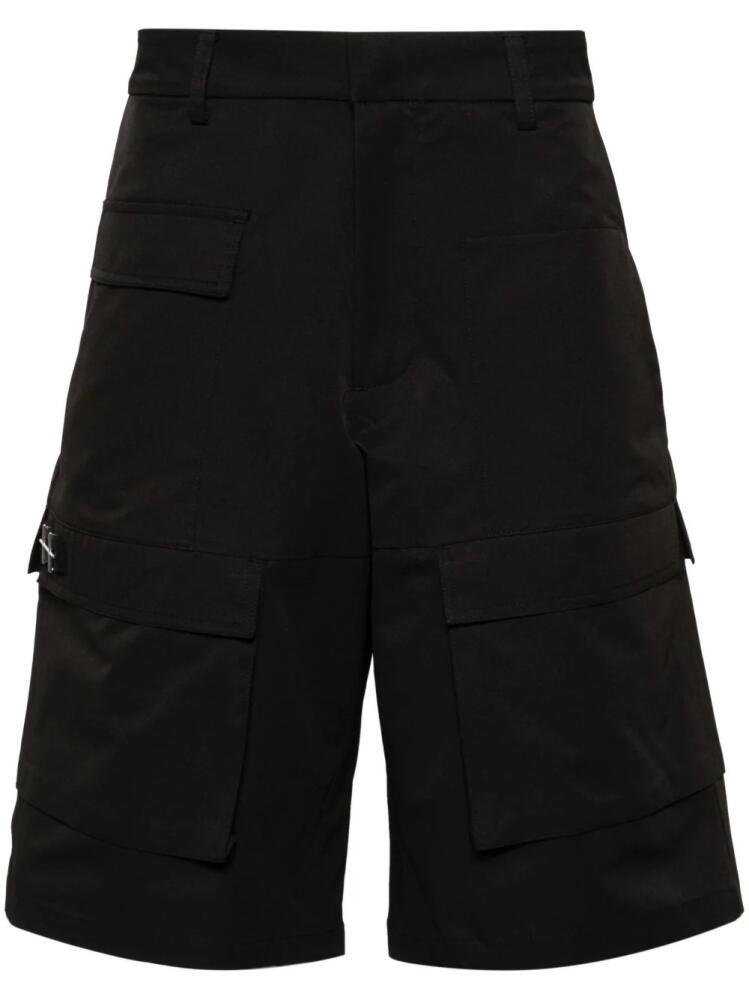 HELIOT EMIL Cellulae cargo shorts - Black Cover