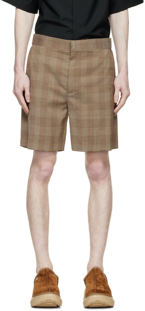 Givenchy Brown Wool Shorts Cover