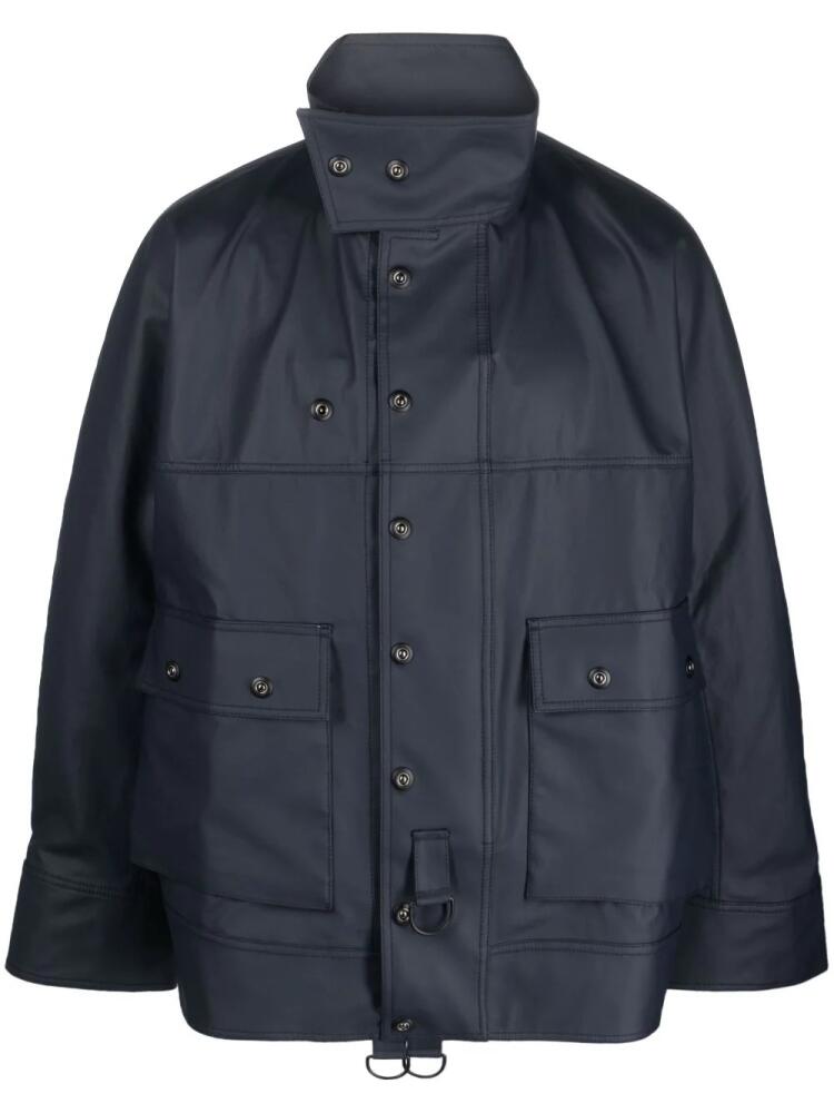 Sunnei Pino cargo jacket - Blue Cover