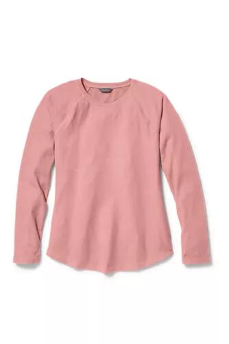 Eddie Bauer Women's Thermal Raglan Long-Sleeve Crew Cover