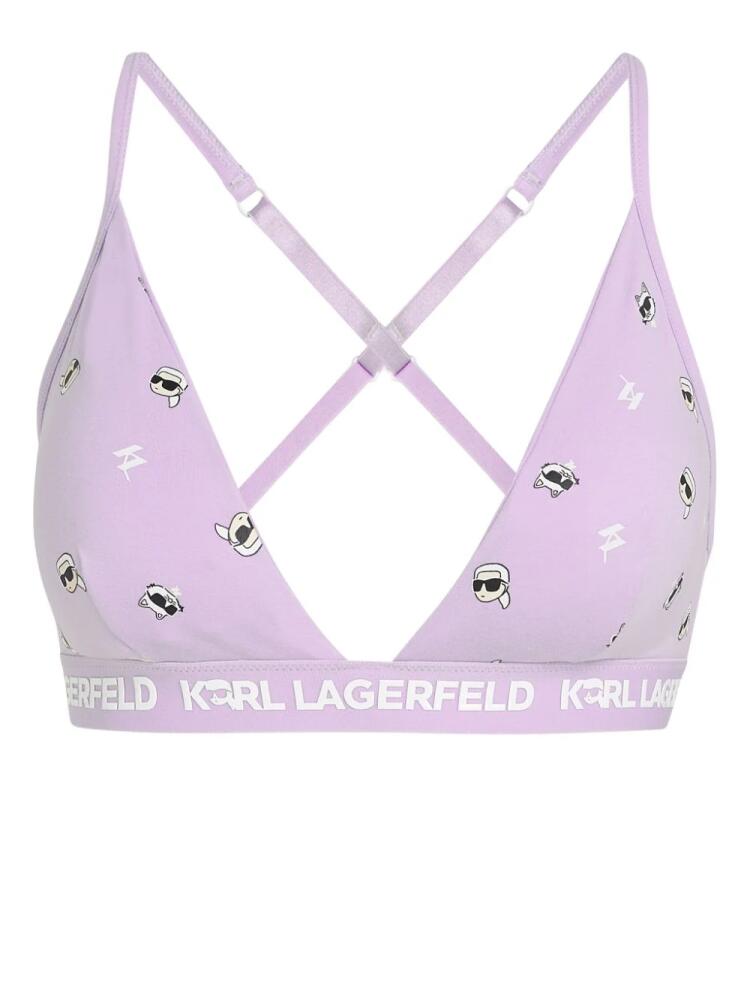 Karl Lagerfeld Ikonik 2.0 padded bralette - Pink Cover