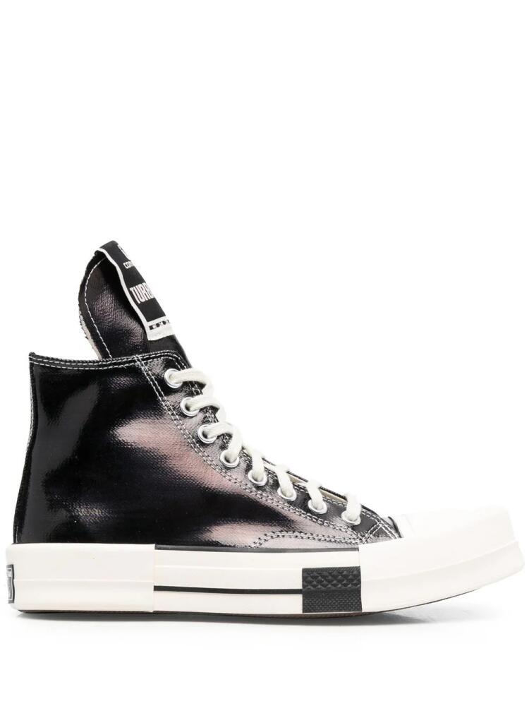 Converse x Rick Owens DRKSHDW TURBODRK Chuck 70 high-top sneakers - Black Cover